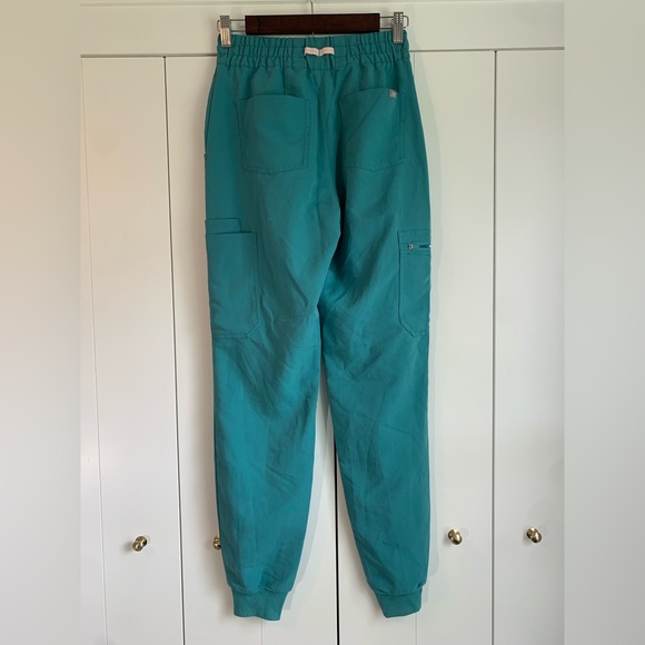 Figs Uman Relaxed Jogger Scrub Pants Cactus Size XXS/T - Picture 4 of 8